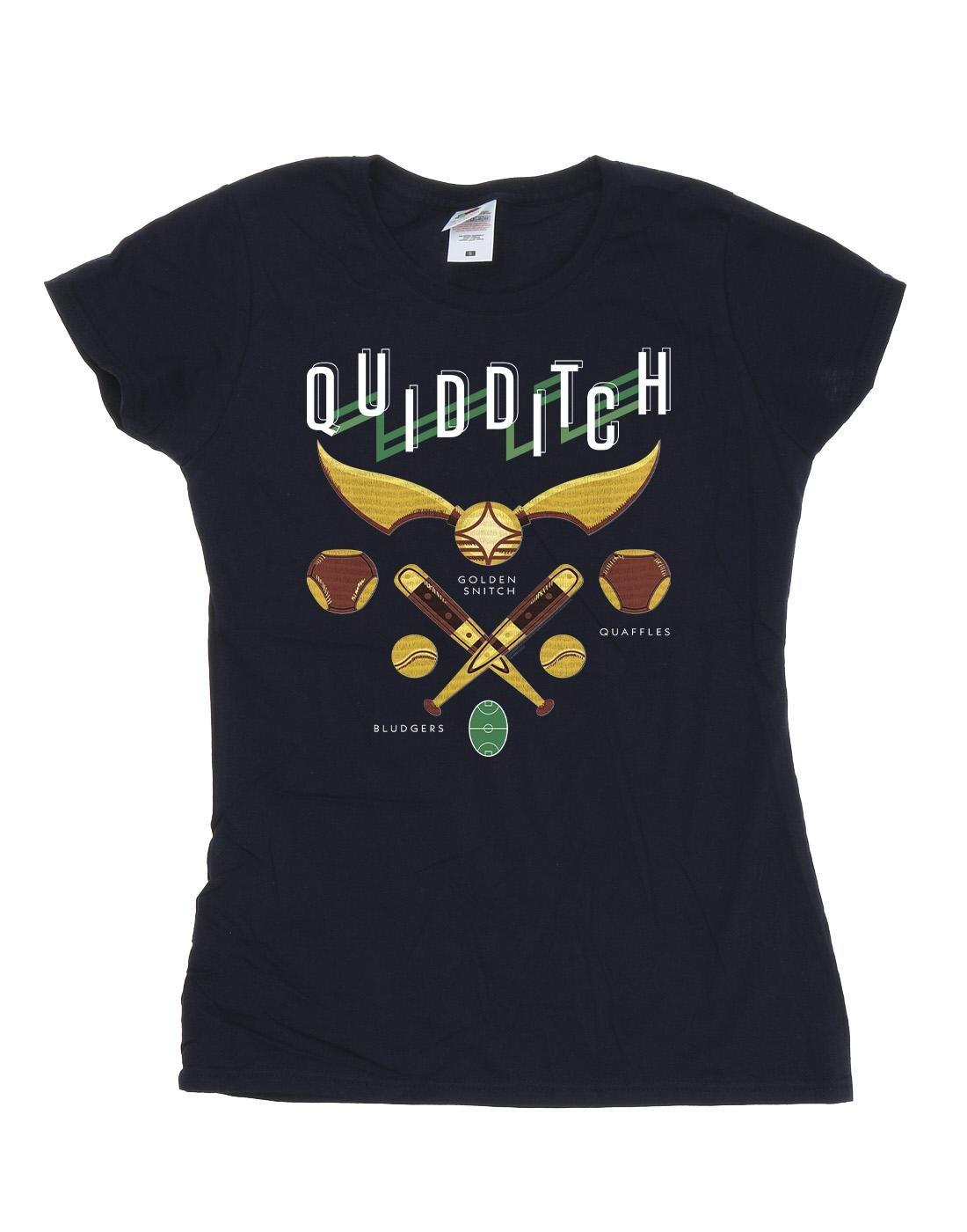 HARRY-POTTER  Quidditch Bludgers Quaffles TShirt 