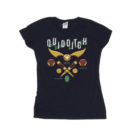 HARRY-POTTER  Quidditch Bludgers Quaffles TShirt 