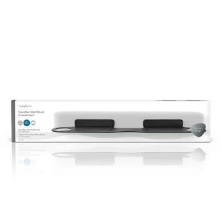 Nedis  Supporto per Soundbar | Compatibile con: Sonos® Beam™ | Parete | 5kg | Fisso | ABS / Acciaio | Nero 
