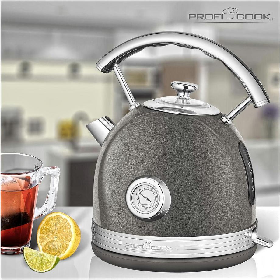 ProfiCook  PC-WKS 1192 anthrazit - Wasserkocher 