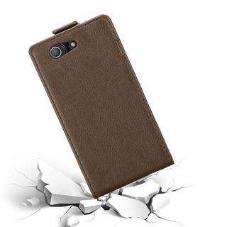 Cadorabo  Housse compatible avec Sony Xperia Z3 COMPACT - Coque de protection au design flip avec fermeture magnétique 