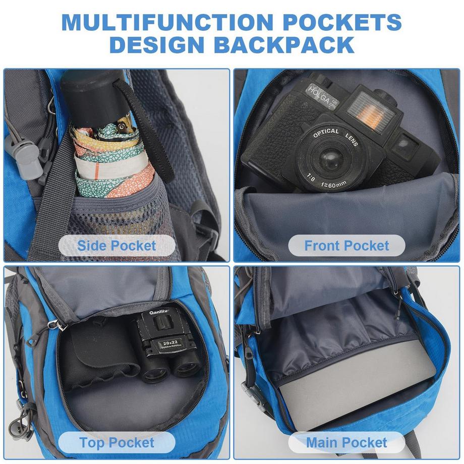 Only-bags.store Wasserdichter Trekkingrucksack 20L  