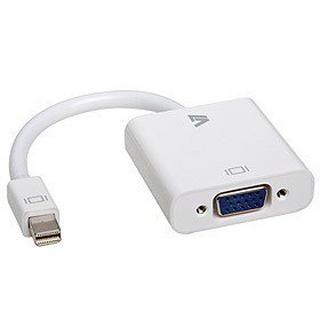 V7  V7 Adaptateur vidéo Mini-DisplayPort mâle vers VGA femelle, blanc 