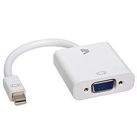 Adaptateur vidéo USB-C mâle vers VGA femelle + DVI femelle + HDMI femelle  V7, noir