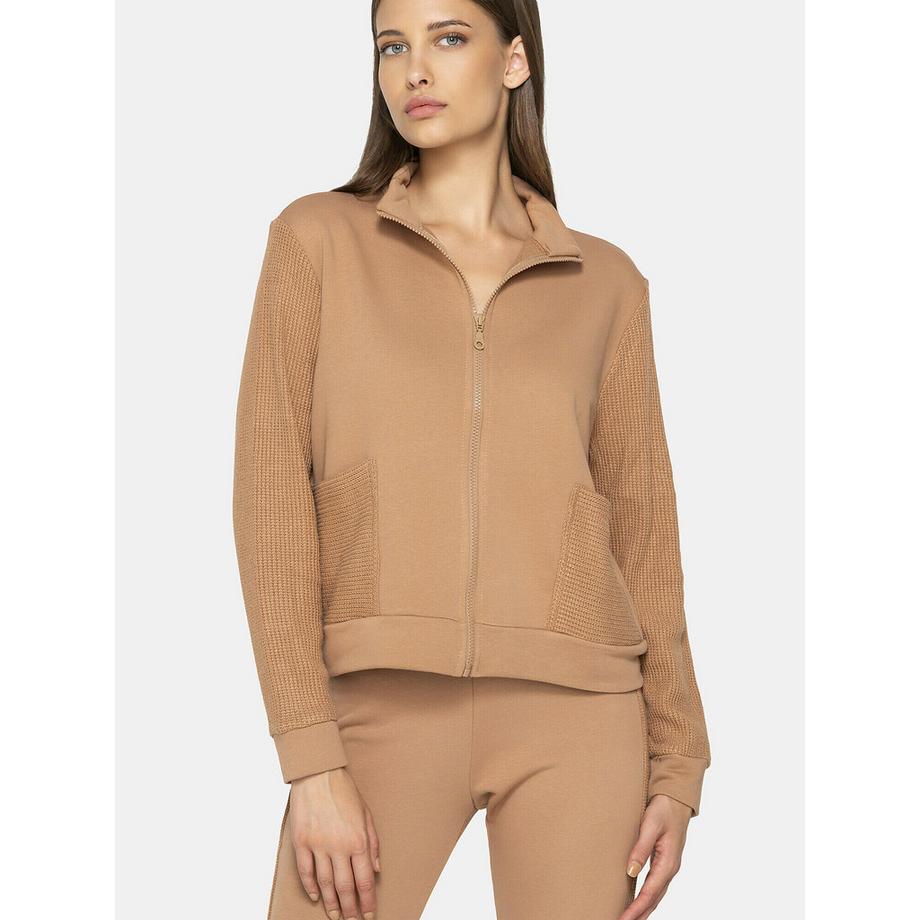 Luna Sweetened Felpa con Zip a Maniche Lunghe  