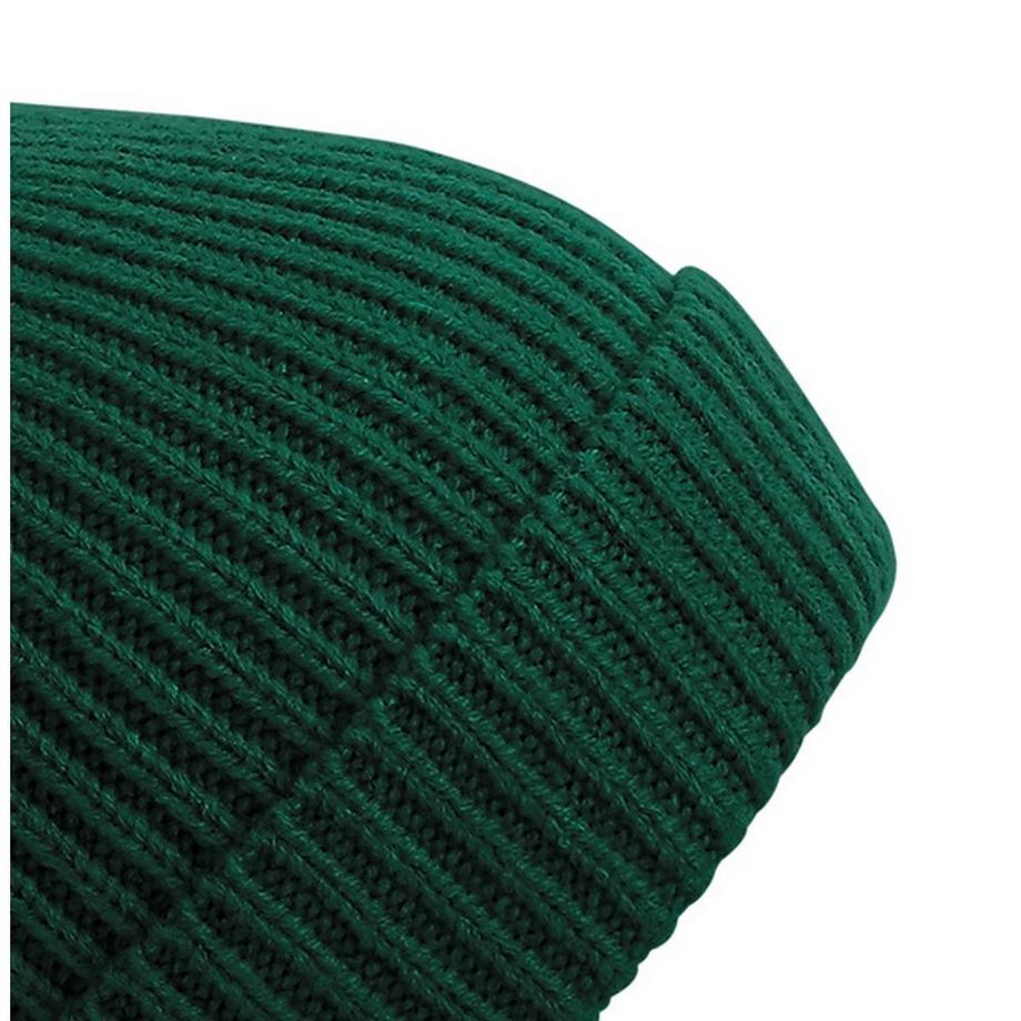 Beechfield Engineered Ripp StrickBommelmütze  