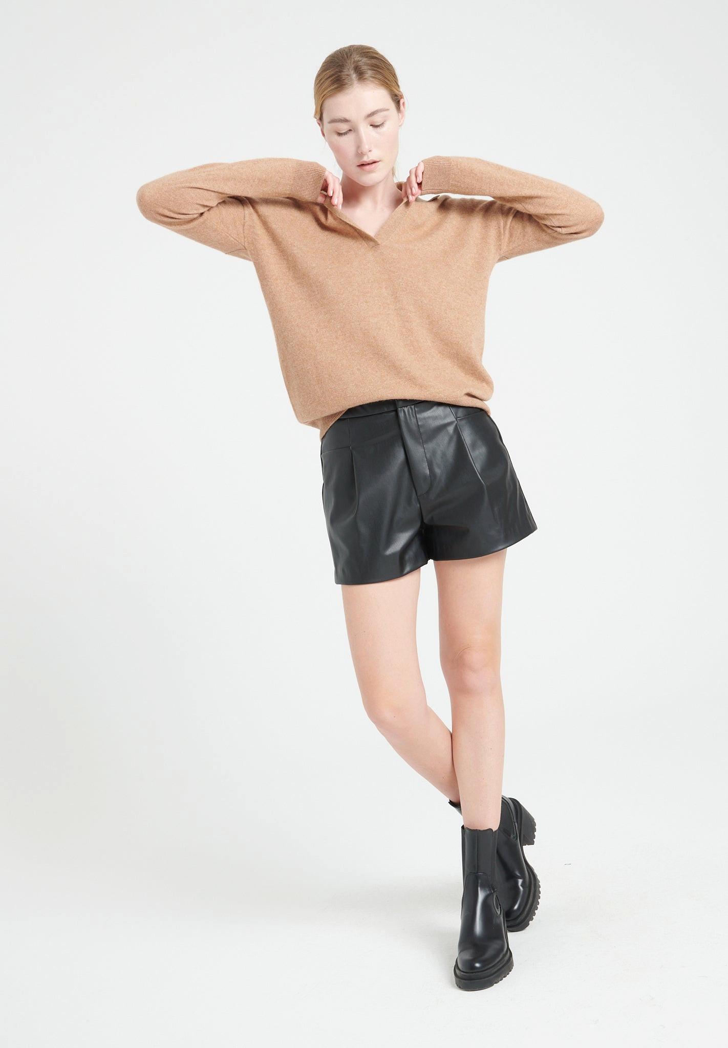 Studio Cashmere8 MIA 3 Langärmeliges Polo-Shirt  