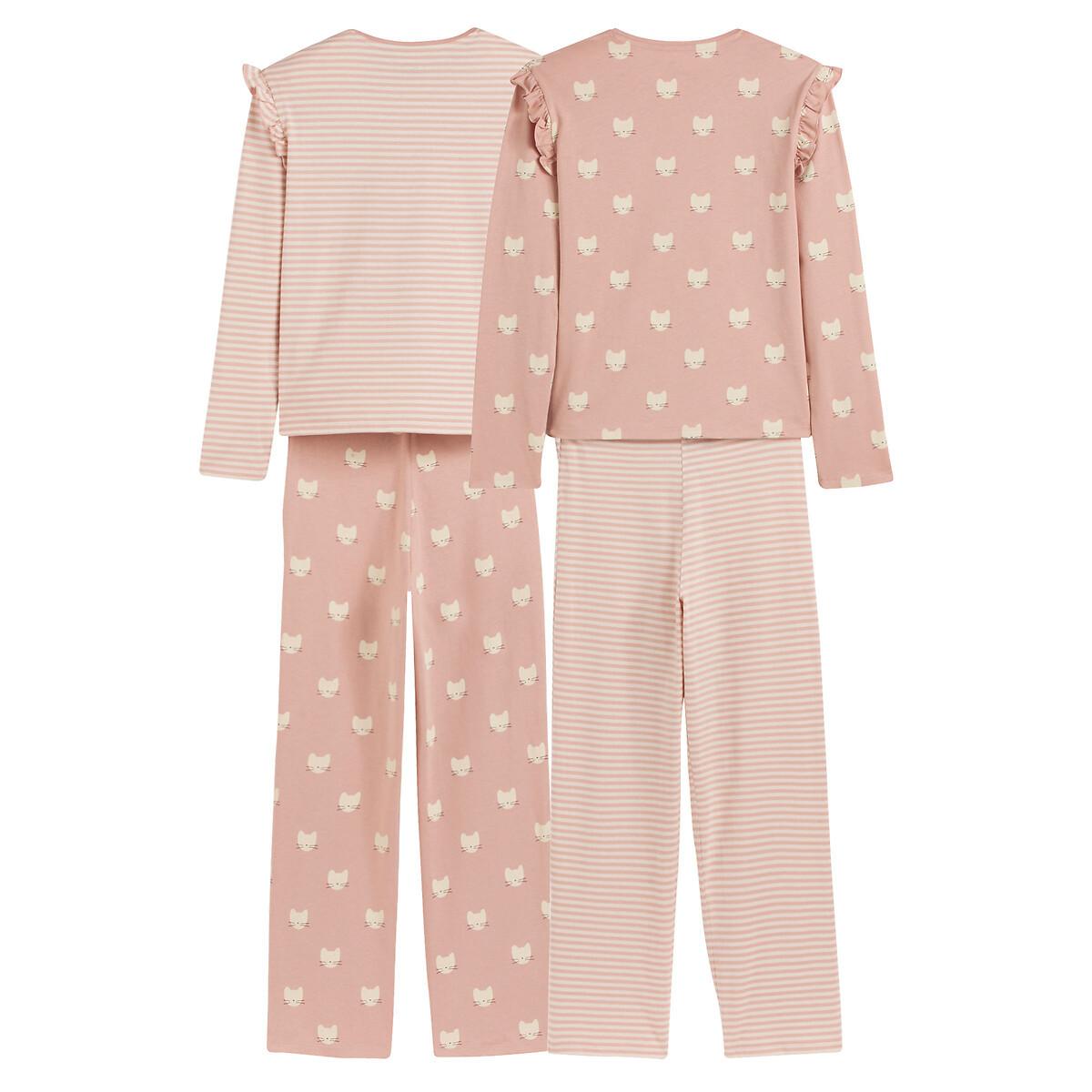 La Redoute Collections  2er-Pack Baumwoll-Pyjamas 