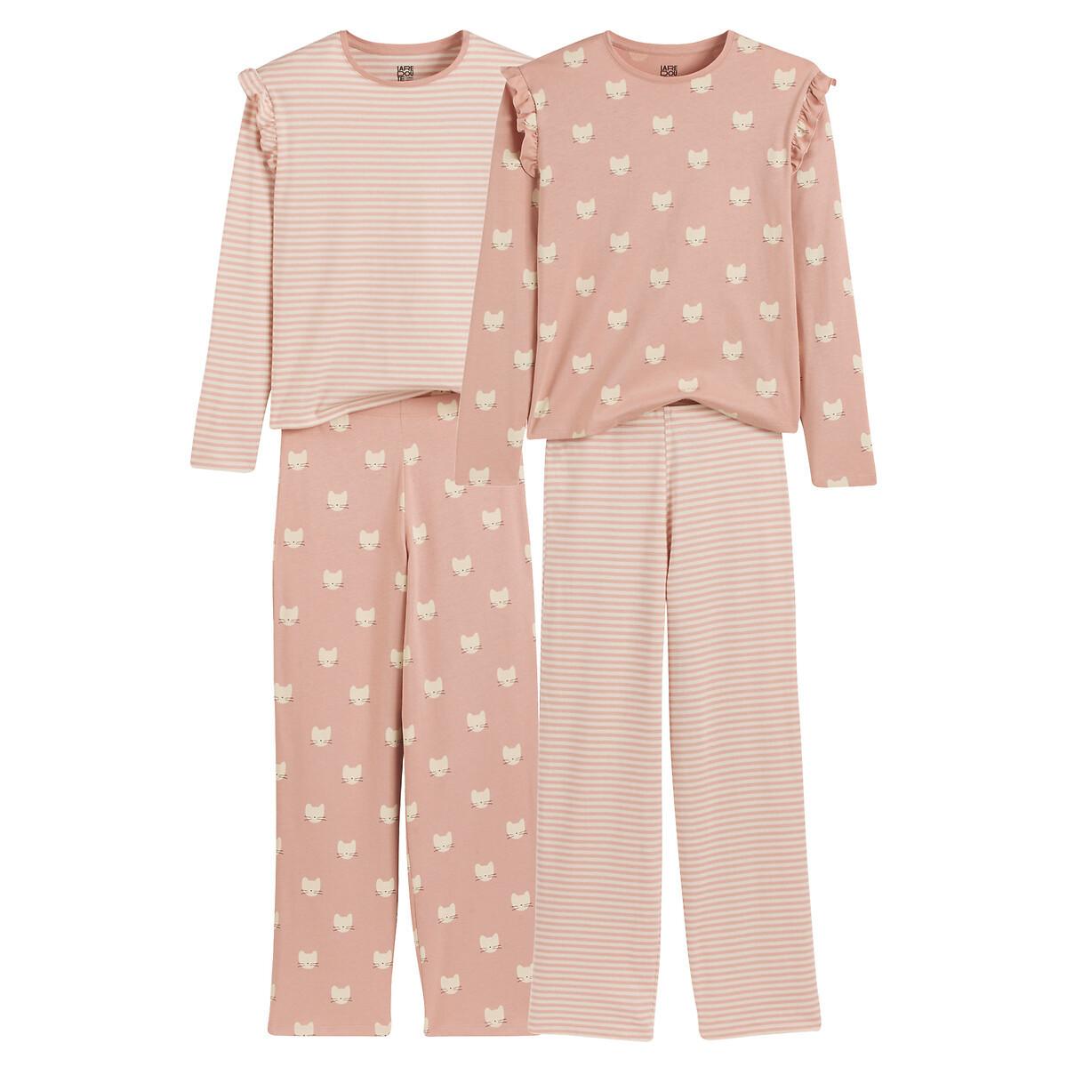 La Redoute Collections  2er-Pack Baumwoll-Pyjamas 