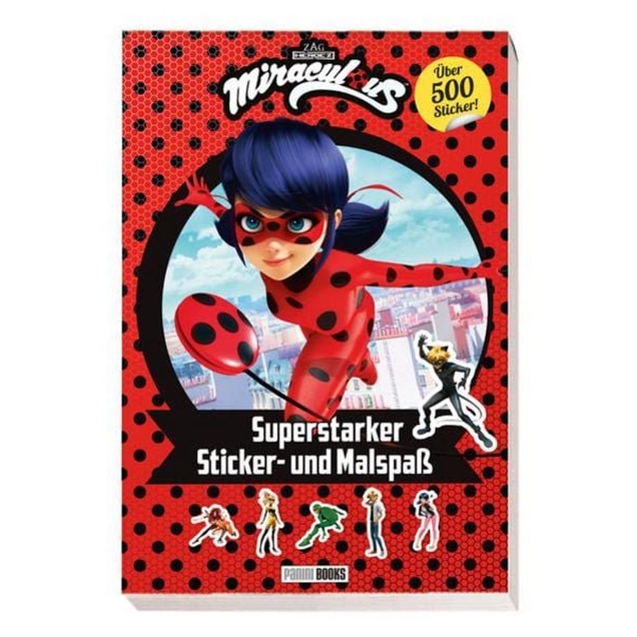 Panini  Miraculous: Superstarker Sticker- und Malspaß 