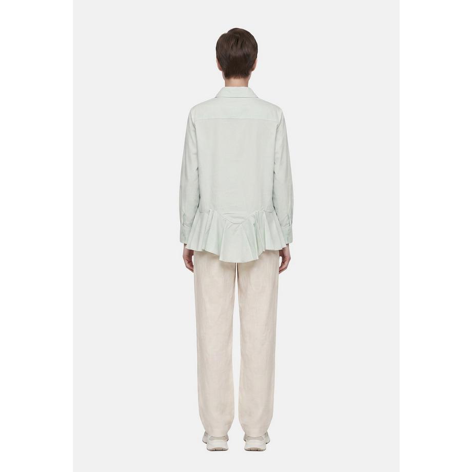 Chiara Ferretti Blusa con orlo a peplum  