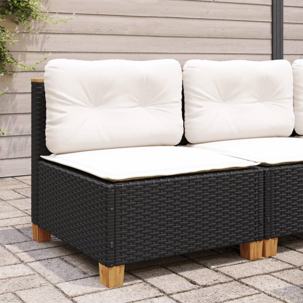 VidaXL Gartensofa poly-rattan  