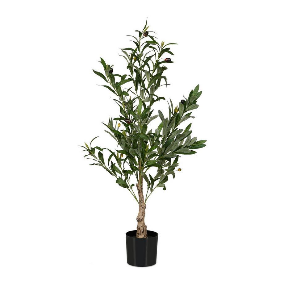 Künstlicher Olivenbaum im Topf