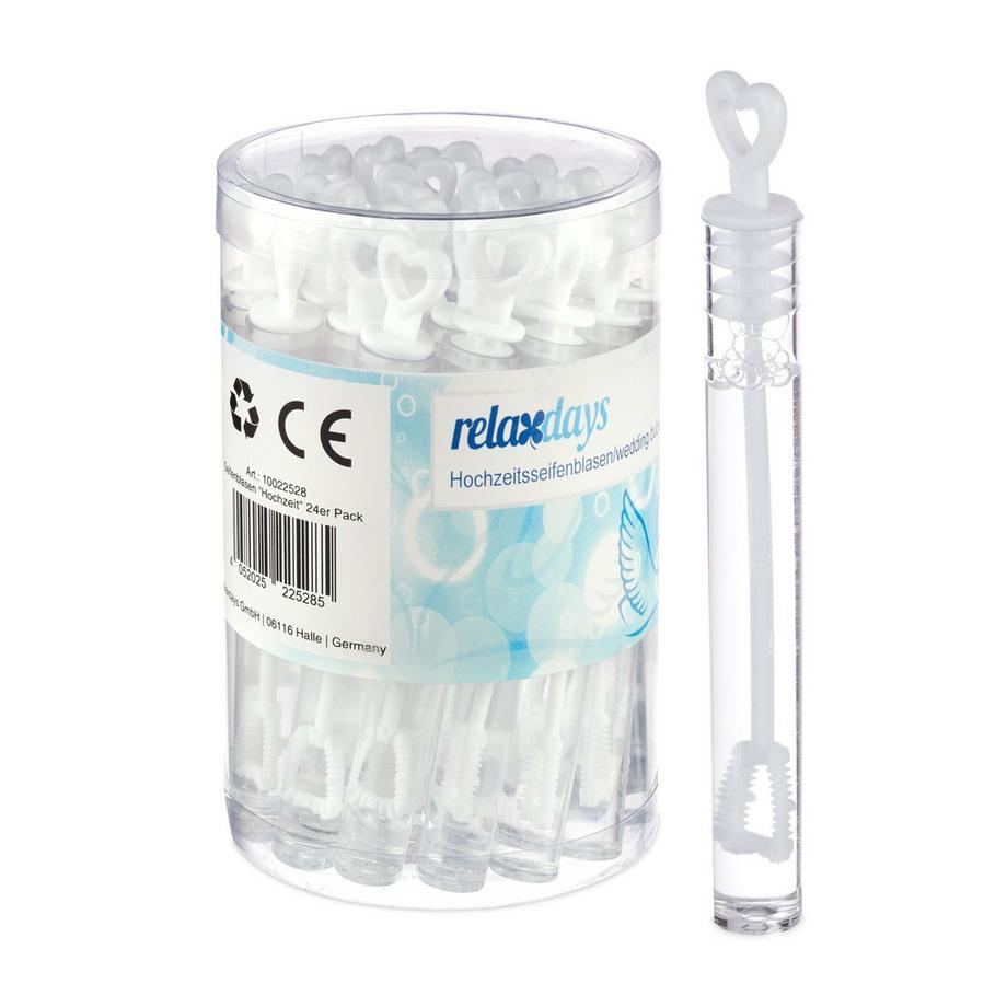 B2X  Bulles de savon mariage, 24 pcs. 
