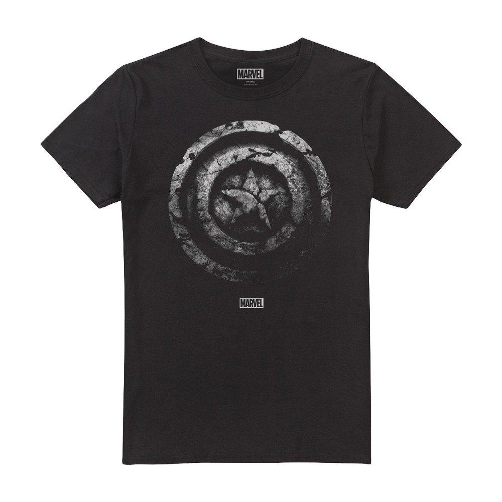 CAPTAIN AMERICA  Brick Shield TShirt 