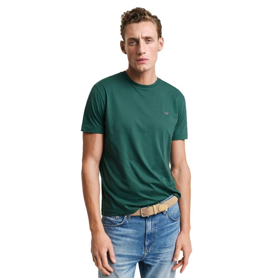GANT Reg Shield Bequem sitzendes T-Shirt 1er Pack  