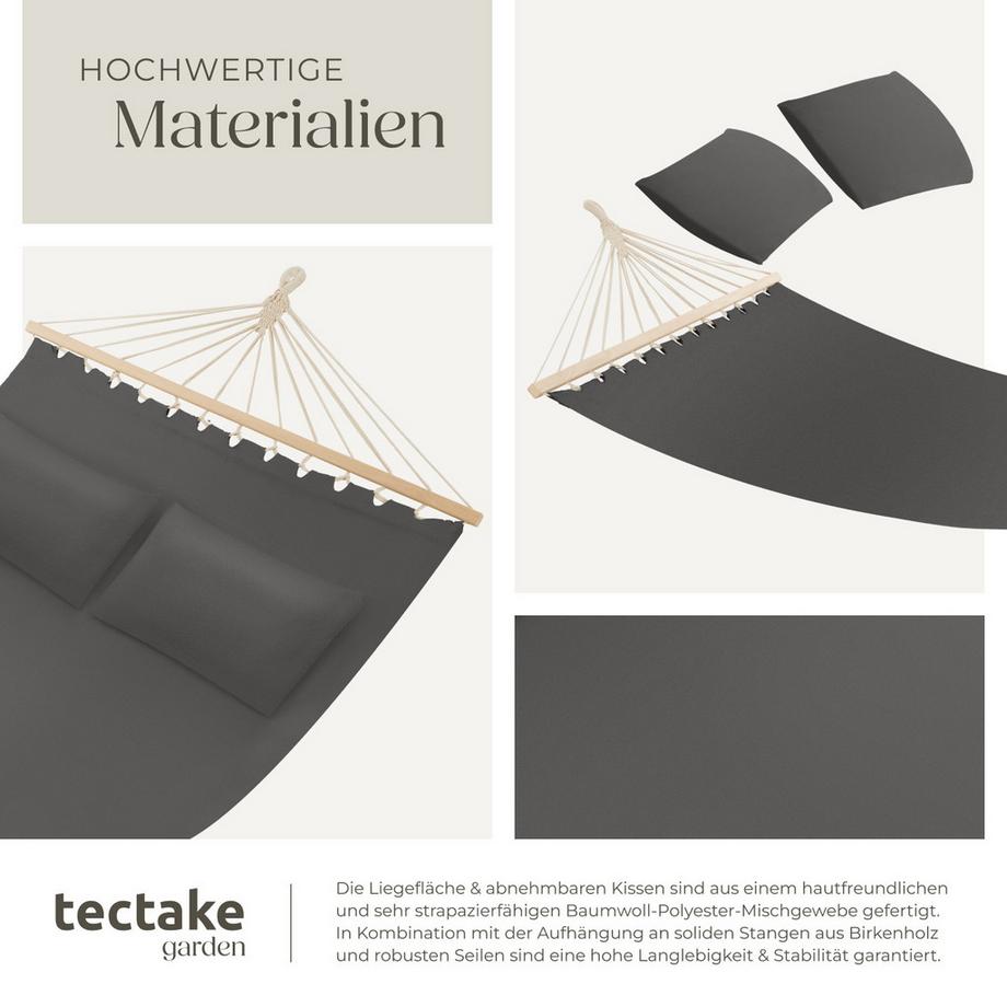 Tectake Amaca Eden con bastoni, per 2 persone  