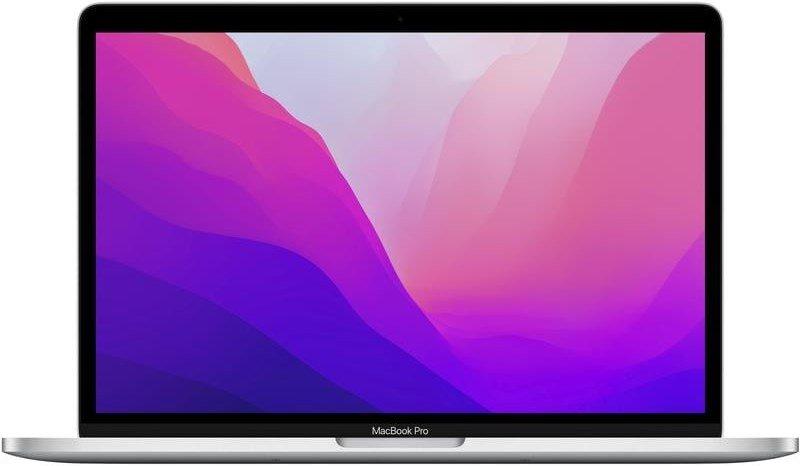 Apple  Macbook Pro 2022 (13.3" WQXGA, M2, 8GB, 512GB SSD, M2-10C GPU, macOS) - silber 