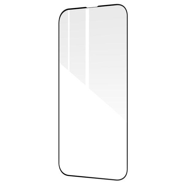 Avizar  Vitre iPhone 14 Adhésif Noir 