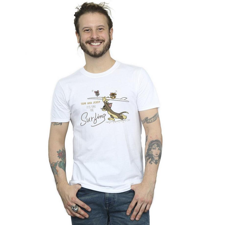 Warner Bros T-Shirt It's Time For Surfing  