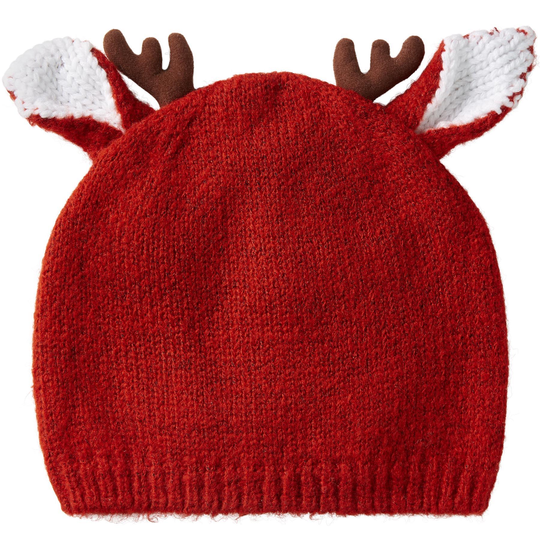 Tectake  Bonnet de renne rouge 