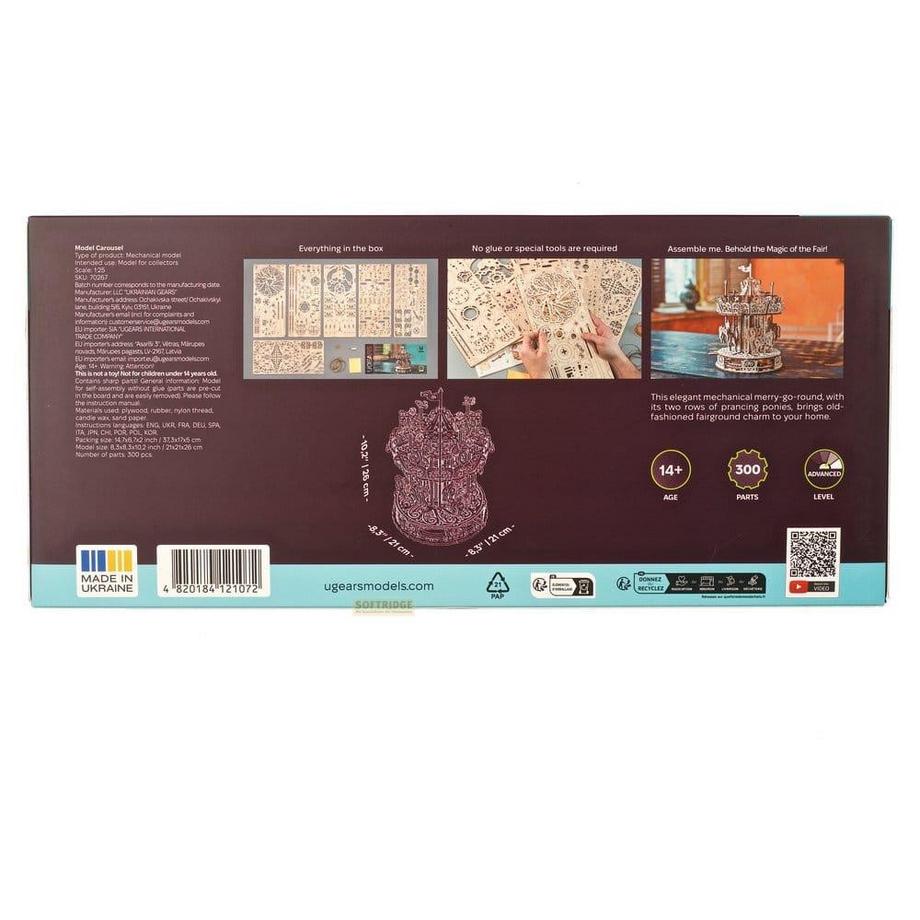 UGEARS  Karussell (305Teile) 