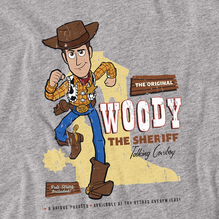 Toy Story Original Woody The Sheriff Talking Cowboy T-Shirt  