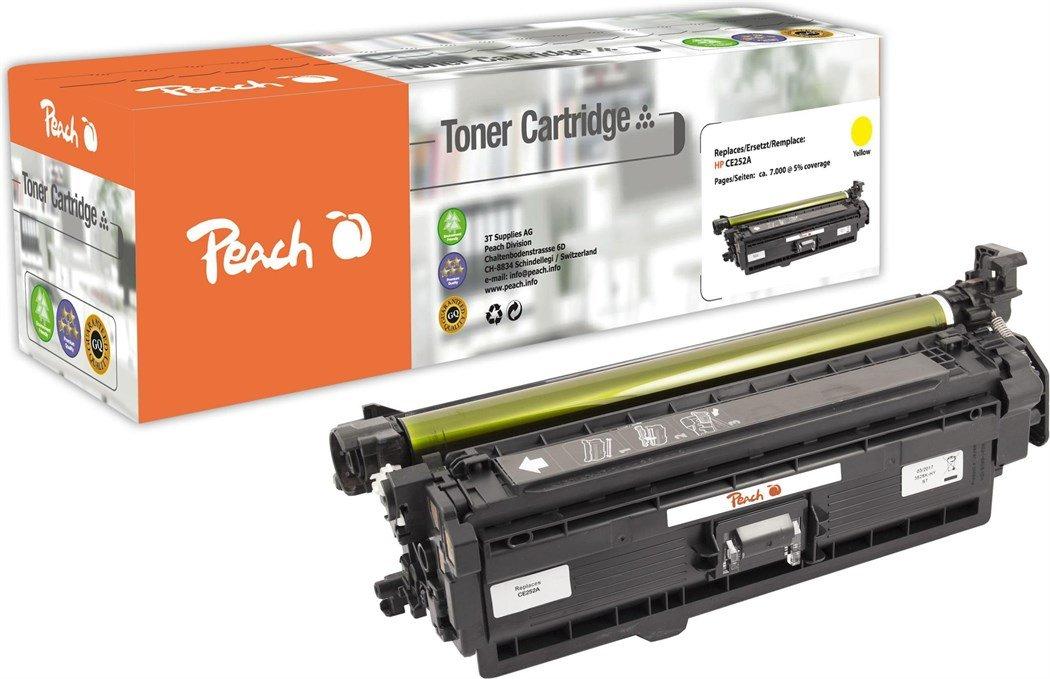 Peach  Toner HP CE252A Nr. 504A yellow 7000 Seiten 