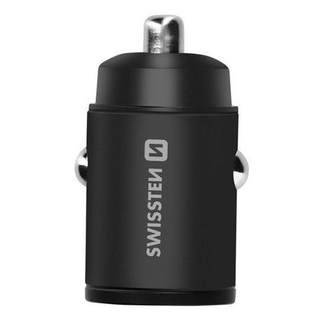 SWISSTEN  Chargeur Voiture 30W 2x USB-C Swissten 