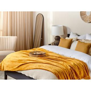 Beliani BAYBURT Couverture Polaire Moderne en Polyester  