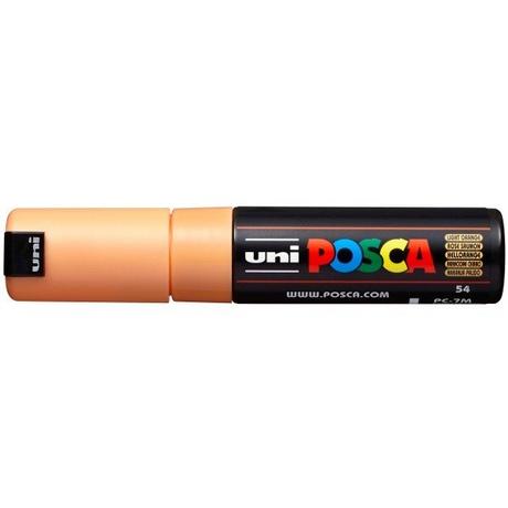 uni-ball UNI-BALL Posca Marker 4.5-5.5mm PC7MLIGHTORA hellorange, Rundspitze  