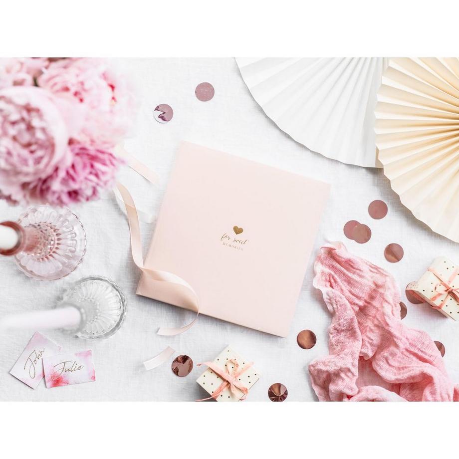 PartyDeco Gästebuch For sweet memories  