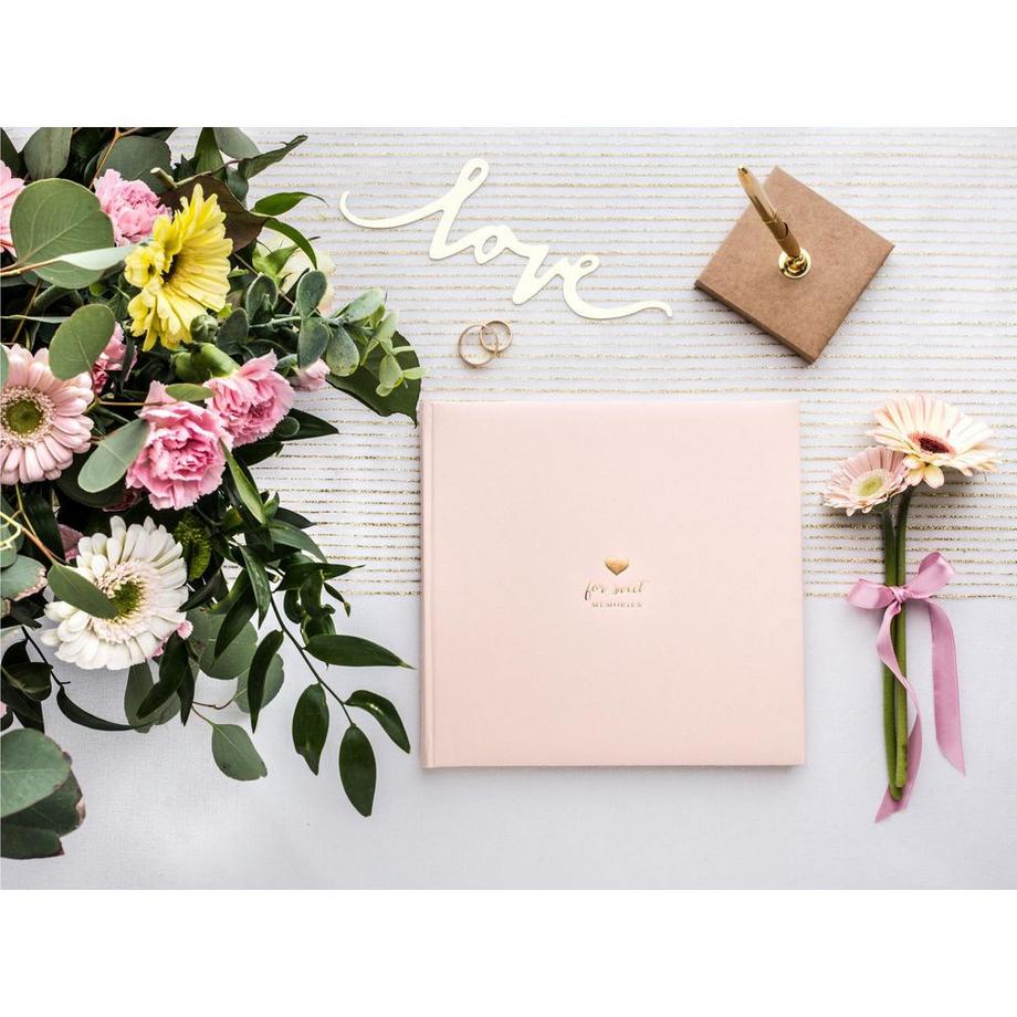 PartyDeco Gästebuch For sweet memories  
