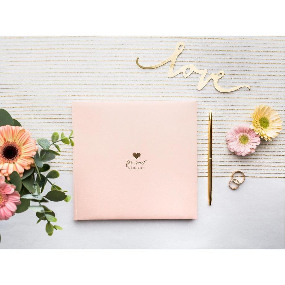 PartyDeco Gästebuch For sweet memories  