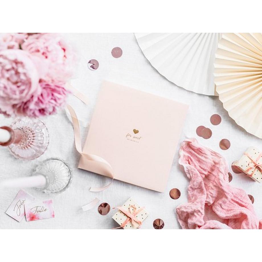 PartyDeco Gästebuch For sweet memories  