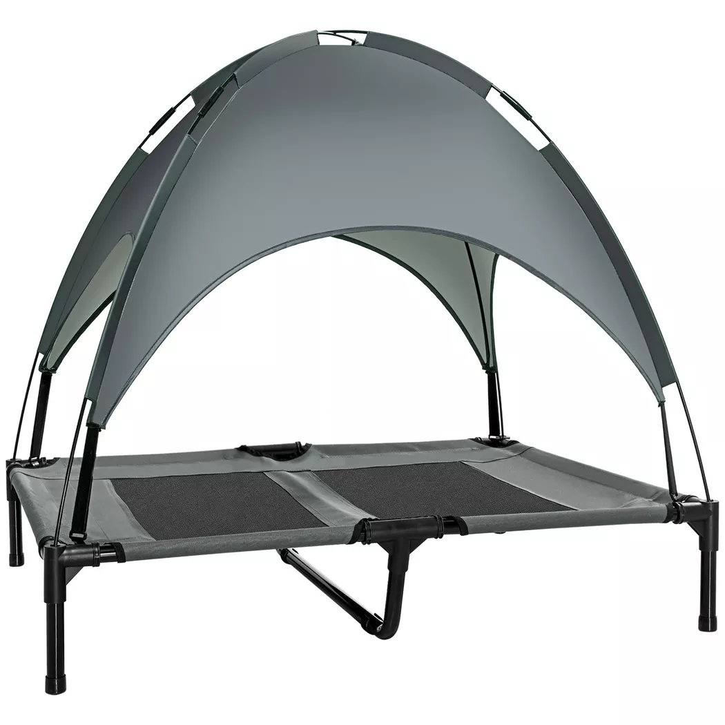 PawHut - Lit pour animaux de compagnie, One Size, Bleu