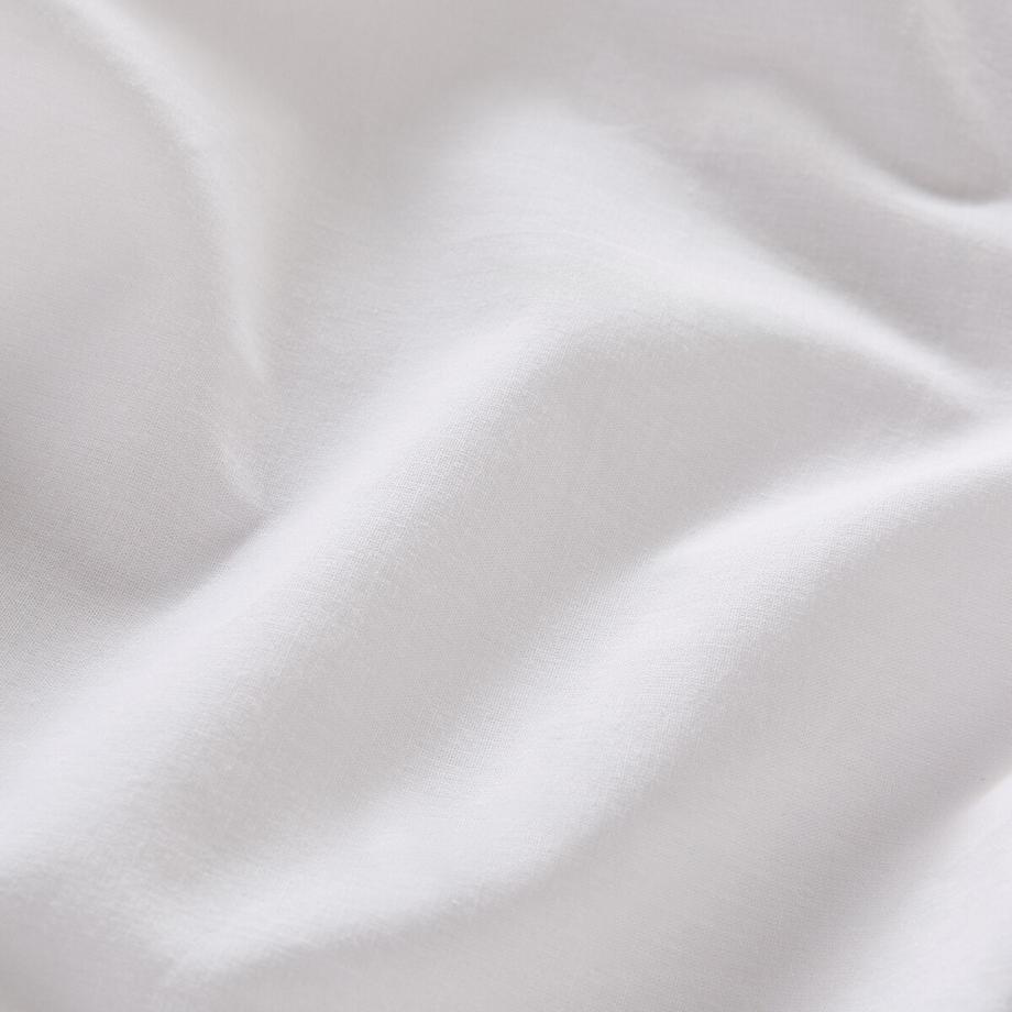 La Redoute Intérieurs Taie d'oreiller unie à nouettes en coton  