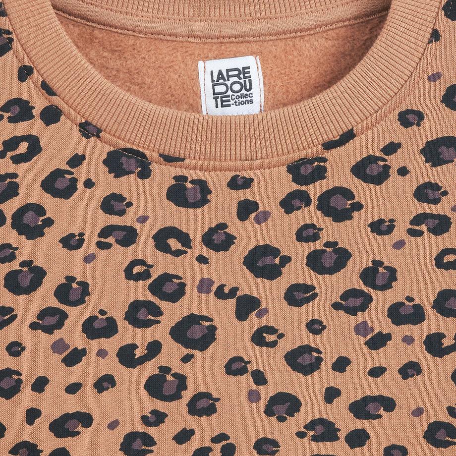 La Redoute Collections  Sweat  imprimé animalier 18 mois-14 ans 