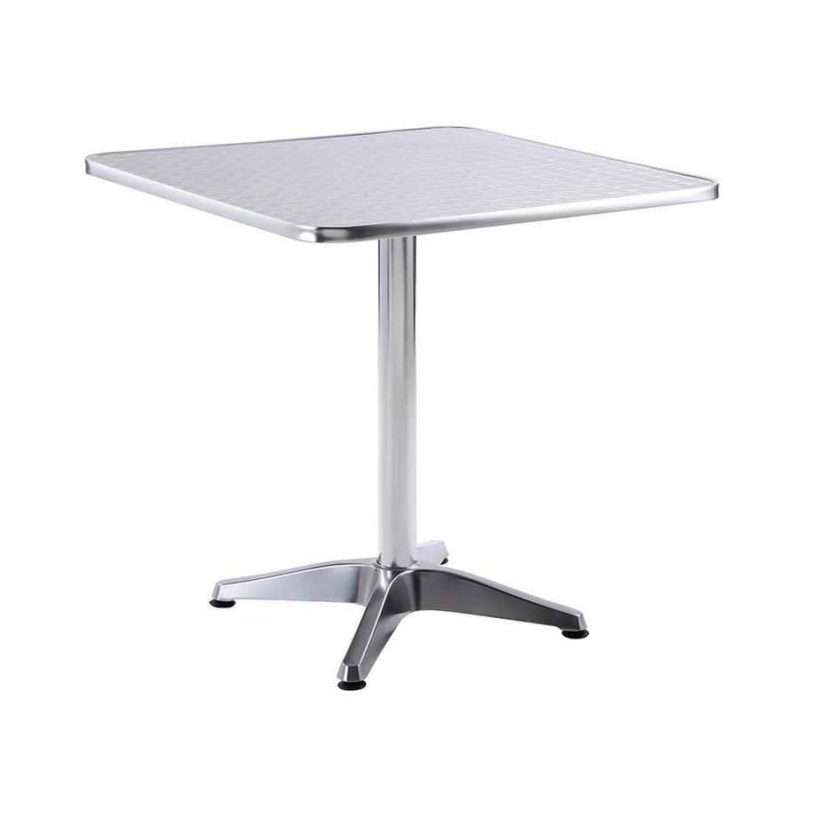 Gartentisch quadratisch Aluminium MONTMARTRE