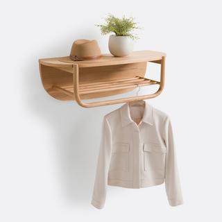 La Redoute Intérieurs Wandgarderobenregal Jucca aus Eiche und Furnier  