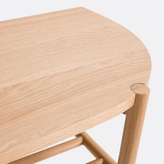 La Redoute Intérieurs Wandgarderobenregal Jucca aus Eiche und Furnier  