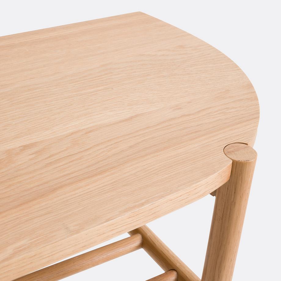 La Redoute Intérieurs Wandgarderobenregal Jucca aus Eiche und Furnier  