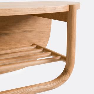 La Redoute Intérieurs Wandgarderobenregal Jucca aus Eiche und Furnier  