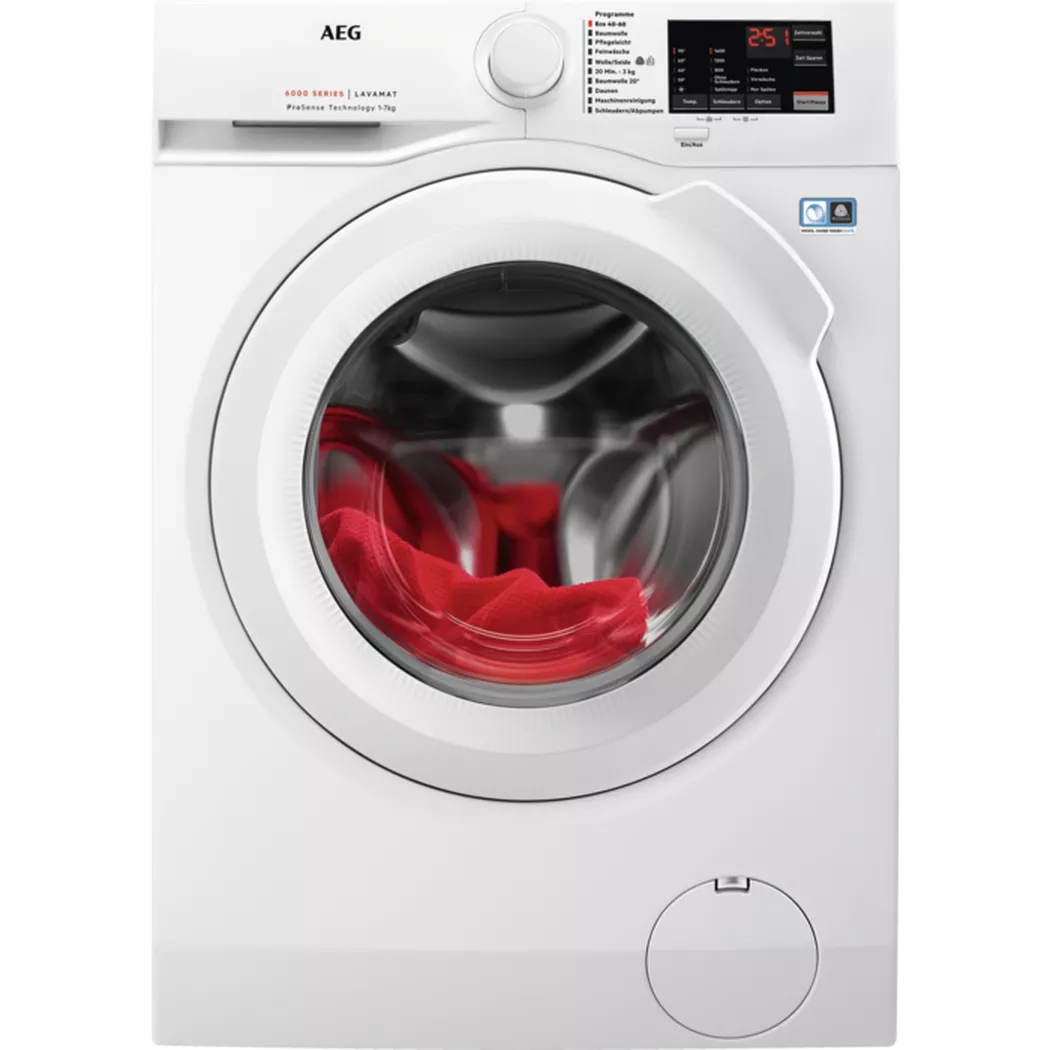 AEG L6FBG51470 Waschmaschine Frontlader 7 kg 1400 RPM Weiß