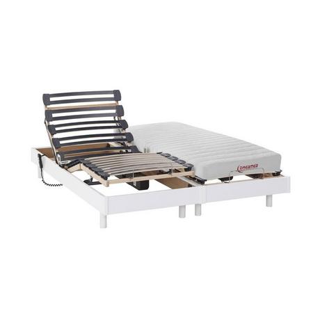 DREAMEA Lit électrique relaxation matelas accueil latex TYNDARE de DREAMEA  