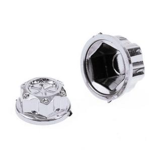 eStore Protection vis pour moto - 30 pcs - Argent  