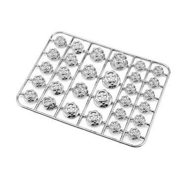 Protection vis pour moto - 30 pcs - Argent