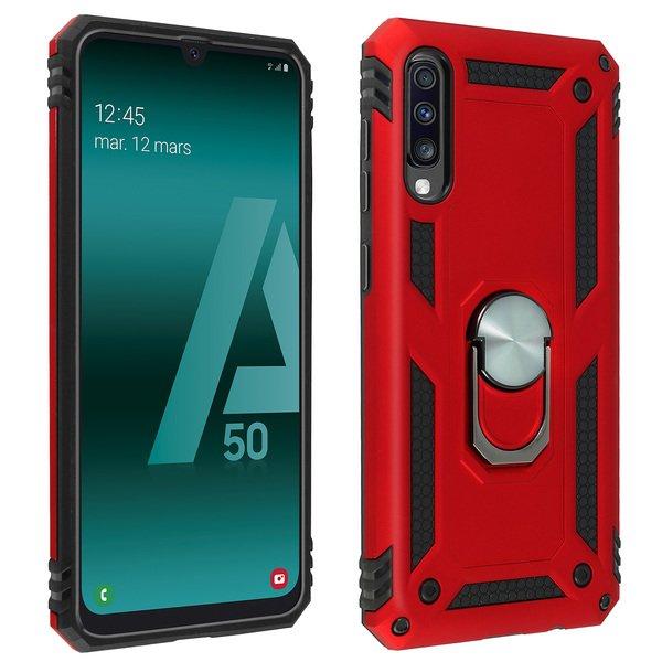 Avizar  Cover Antiurto Galaxy A50 Rosso 