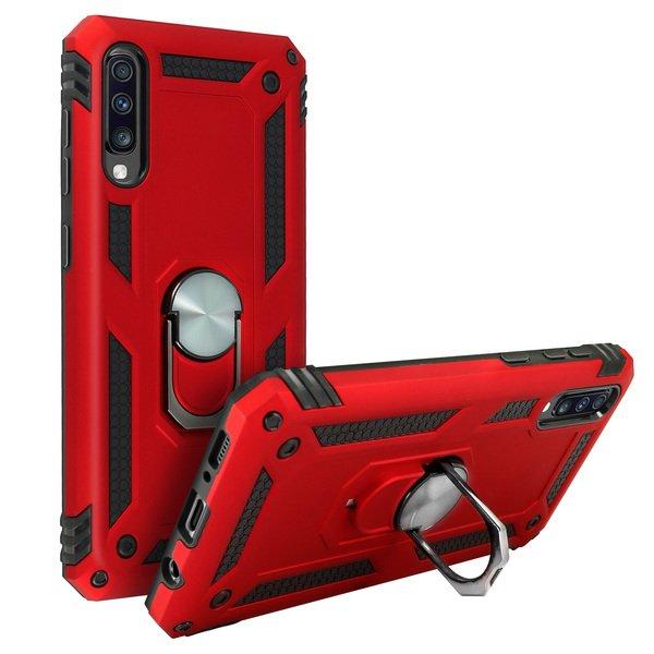 Avizar  Cover Antiurto Galaxy A50 Rosso 