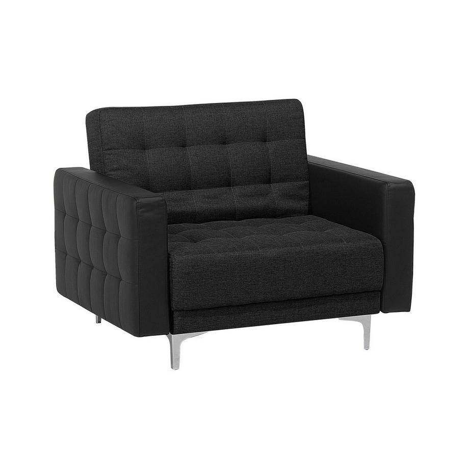 Beliani Fauteuil en Tissu Moderne ABERDEEN  